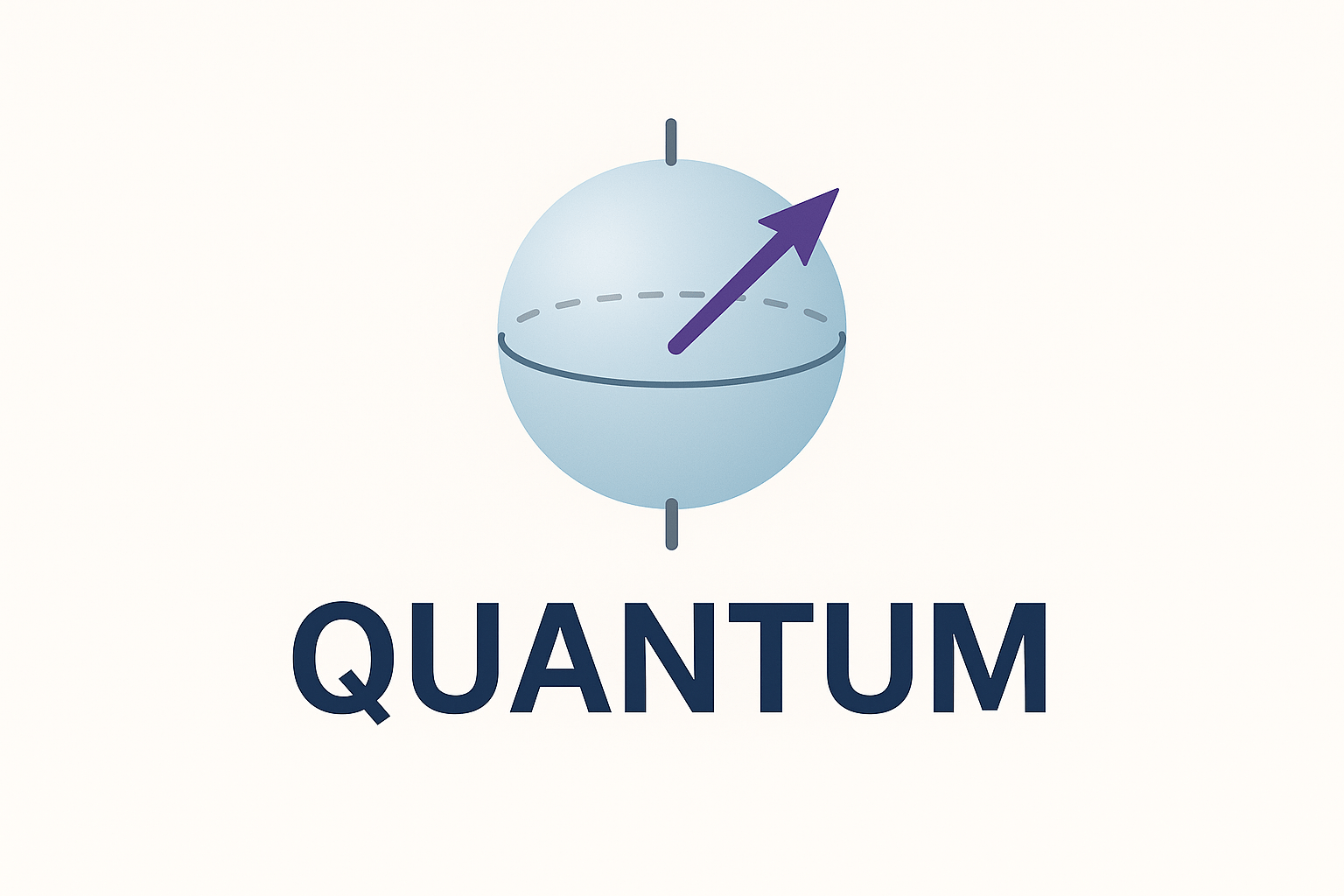 Bloch sphere concept illustrating qubit superposition